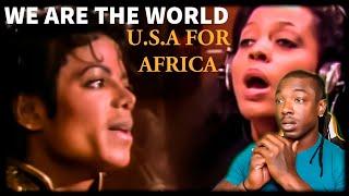 So many in one room U.S.A For Africa- We Are The World REACTION