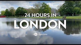 OpenTable 24 Hours in London with Hannah Harley Young @CrazySexyFood