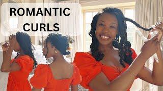 How To Get Romantic Curls on Mini-Twists  Natural Hair