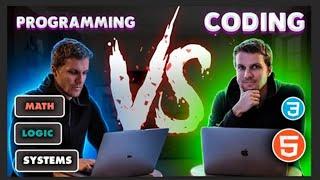 Programming vs Coding - Whats the difference?