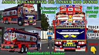 Ashok Leyland Avtr Tanker Mod Bussid Download Oil Tanker  Livery  Modified Tanker Mod  New Truck Mod