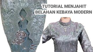 CARA NEMPELKAN & MENJAHIT BELAHAN KEBAYA MODERN  @tailorazka7549