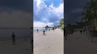 Pantai di Singapura gak seberapa dibandingkan di Bali Pemandangannya kapal tanker  