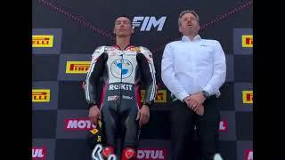 Race 2 WSBK Misano 2024  BMW  Hatrick Victory at Ducati Land