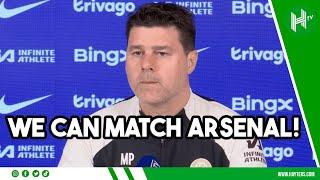We can match Arsenals levels  Mauricio Pochettino  Arsenal vs Chelsea