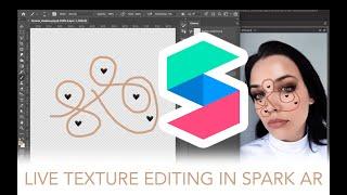Live texture drawing in Spark AR