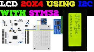 How to interface LCD20x4 with STM32  I2C  HAL  CubeMx  TrueStudio