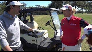 Playing Country Club of Charleston with Ariya Jutanugarn ft. Bill Murray