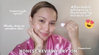 Affordable 2-step Whitening Set + Clear Skin Tips for the tamad    HONEST REVIEW  Patty Tejam