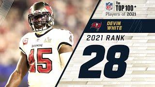 #28 Devin White LB Buccaneers  Top 100 Players in 2021