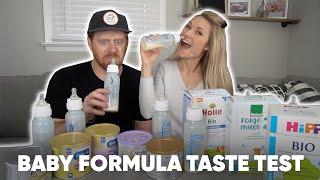 Baby Formula vs BreastMilk Taste Test Challenge  WHOA That was TOUGH