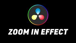 How To Apply Zoom In Effect DaVinci Resolve Tutorial