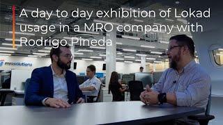 A day to day exhibition of Lokad usage in a MRO company with Rodrigo Pineda