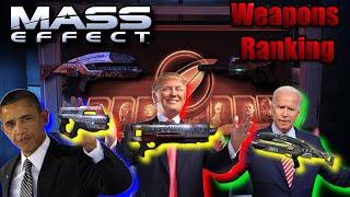 Obama Trump and Biden Rank Mass Effect 3 Weapons