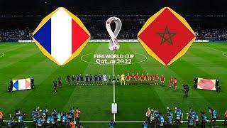 FRANCE vs MOROCCO • FIFA WORLD CUP QATAR 2022 - Semi Final • eFootball PES 2021