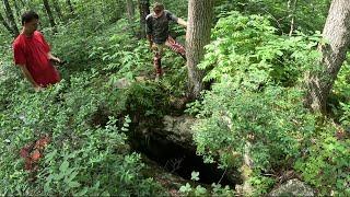 Stadium Sized Cave Just Below Our Feet In The Woods