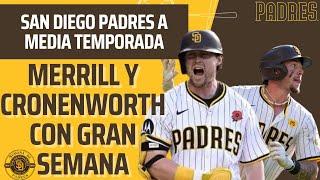 PADRES A MITAD DE TEMPORADA con RÉCORD de 500  MERRILL & CRONENWORTH LUCEN  Semana de Padres 19