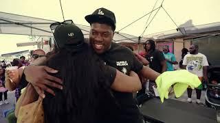 Humble Religon Gives Away 150+ T-Shirts Away For Free At  Sistrunk Festival 2023 Shot by 954Live