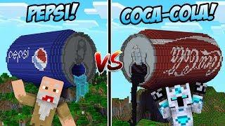 PEPSI VS COCA-COLA YANG MANA LEBIH TRENDING DI MINECRAFT