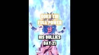 Goku vs Featherine  Day 21 of bullying Goku #anime #whoisstrongest #shorts #goku #featherine