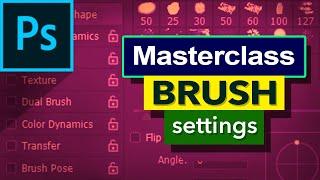  Brush Settings  Photoshop Tutorial  Artose