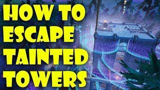 How to Complete Escape Tainted Towers by Shride ALL COINS  Fortnite Creative Guide