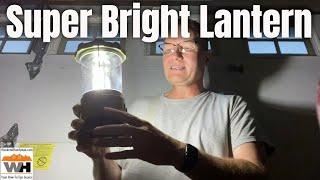 LED Camping Lantern Area Light That Is Super Bright And uses Common  Size D Batteries