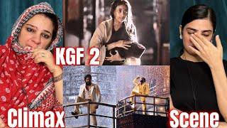 K.G.F 2 Climax + Post Credit Scene  Emotional Scene   Pakistani Reaction #kgf #kgf2 #yash