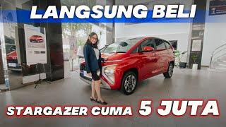 MURAH HANYA BAYAR 5 JUTA BISA PUNYA HYUNDAI STARGAZER TIPE PRIME WARNA MERAH TAHUN 2023