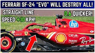 Ferraris SF-24 EVO UPGRADE Will DESTROY The Competition In Imola  F1 2024