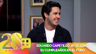 Eduardo Capetillo Jr celebró su cumpleaños en el foro  Programa 19 de agosto 2024  Ventaneando