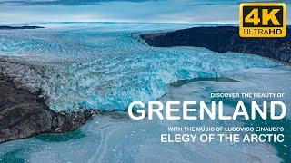 Greenland Drone 4K With Ludovico Einaudis Elegy Of The Arctic