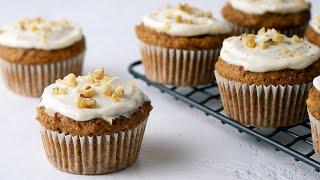 Healthy Carrot Cake Muffins Tender & Fluffy