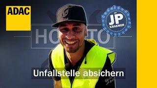 ADAC How To Unfallstelle absichern mit Jean Pierre Kraemer  ADAC