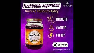 Herbal #Superfood for Women Naripanch Enriched with Herbal #Adaptogens for overall Wellbeing