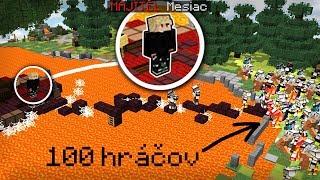 Minecraft ale ide po mne 100 hráčov na mojom serveri