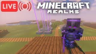 *LIVE* Going From Poor To Rich Minecraft Realm