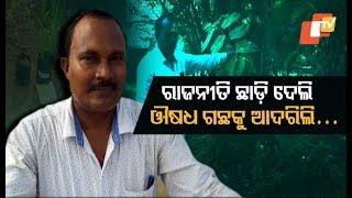 Odisha Man Grows A Medicinal Plant Garden