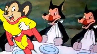 MIGHTY MOUSE Wolf Wolf - Full Cartoon Episode - HD