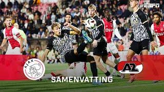 ROOD voor KAPLAN🟥 OPZIENBARENDE GOAL van ADDAI  Samenvatting Jong Ajax - Jong AZ