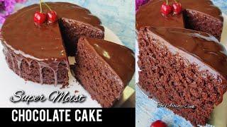 Chocolate Cake Recipe  How to make a Moist Chocolate Cake  Chocolate Sponge Cake for Beginners