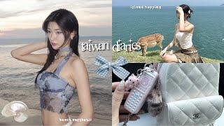 taiwan diaries  island hopping sanrio snack taste deer visit good food explore beach episode