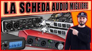 Scheda Audio economica come scegliere quella giusta per iniziare in Home Studio