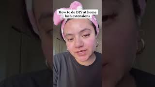DIY lash extensions at home with Cris Lashes httpscrislash.com
