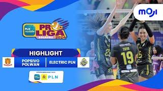 Popsivo Polwan VS Electric PLN 2-3  Highlight PLN Mobile Proliga 2024