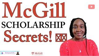 How to Get a FULL Scholarship at McGill University  Undergraduate Funding Explained