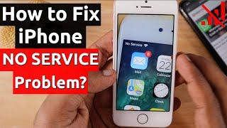 How to Fix iPhone NO SERVICE Problem?  Troubleshooting and Solution