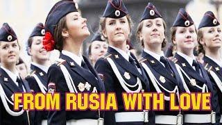 Beautiful Russian Female Military Parade 17