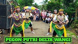 Tari Pegon Putri jaranan DELTA WANGI GUMUKCANDI SONGGON