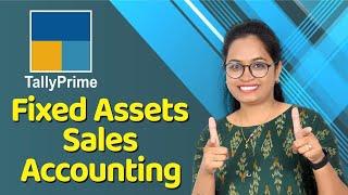 Sale Fixed Assets Entry Furniture MachinerySoftware Entries in tally Prime